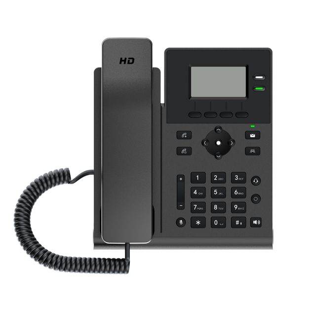 Classic-Design Entry-Level IP Phone with Dual LAN Ports