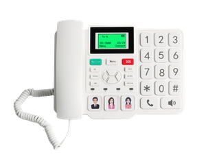 Big Buttons and Loud Speaker Fixed Wireless Phone For Elderly