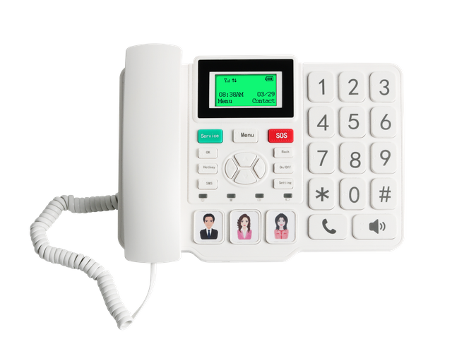 Big Buttons and Loud Speaker Fixed Wireless Phone For Elderly