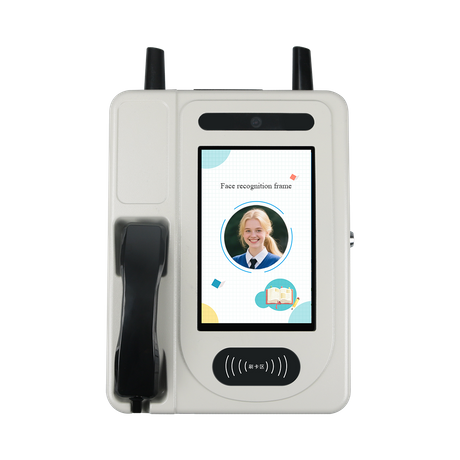 Android System Payphone with Armored Cord