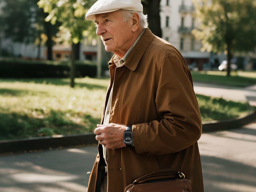 Fall Detection + 4G Positioning: Why HW02 Elderly Smart Watch Is a Trusted Choice for Seniors?