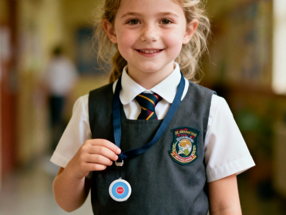 4G GPS SOS Button: The Ultimate Safety SOS And Tracking Device for Elderly in Public Areas