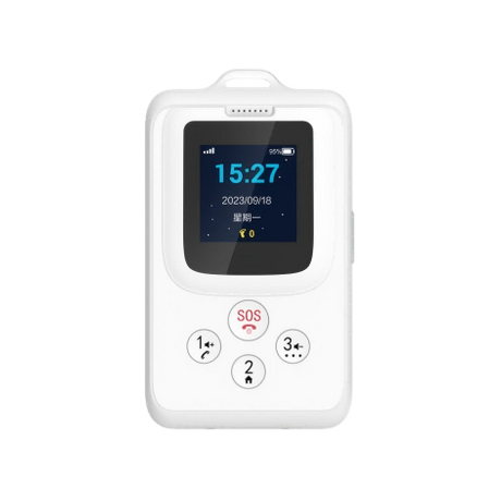 SOS Call Function Kids GPS Tracker With Screen