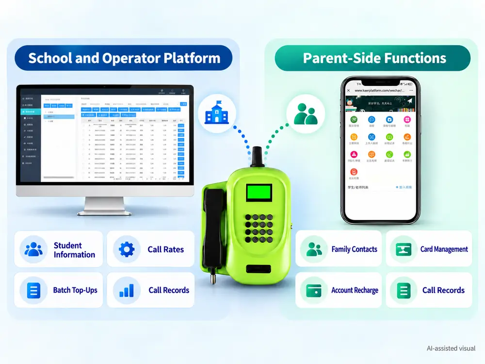 School payphone platform and parent access.webp