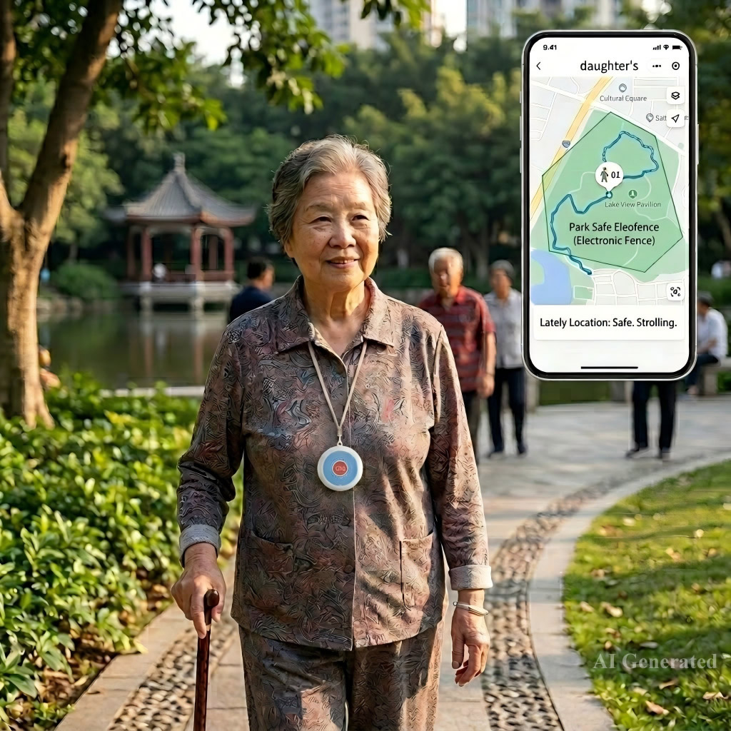 Elderly‘s GPS Tracker Device
