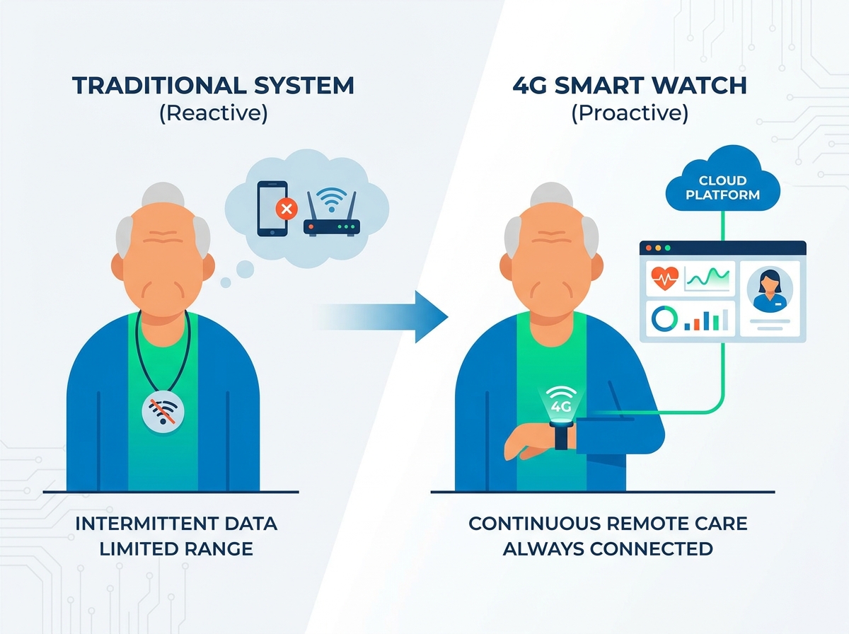 Elder 4G Smart Watch