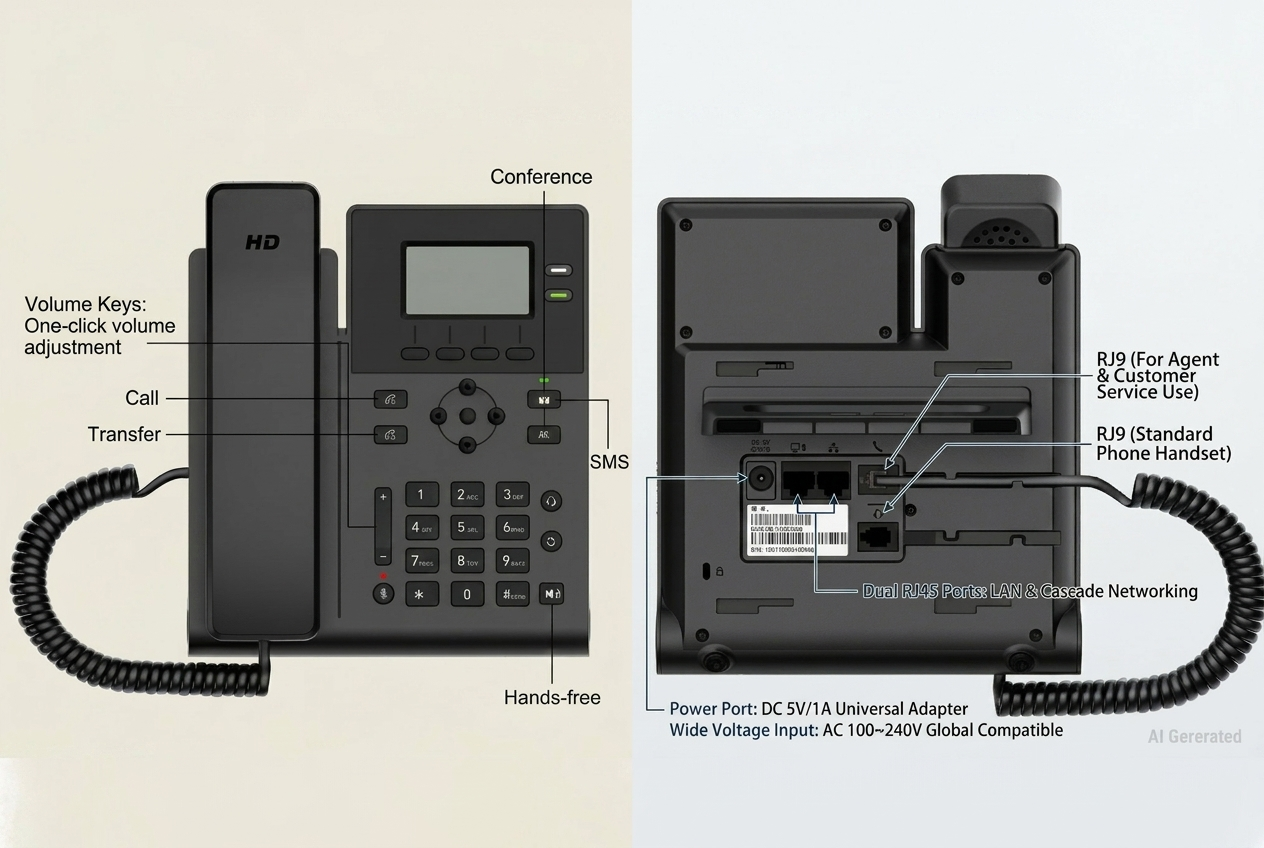 <span style="color:#333333;"><strong>Ports &amp; Connectivity</strong></span>