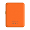KAER KXS18 4G GPS tracker rear view with orange housing