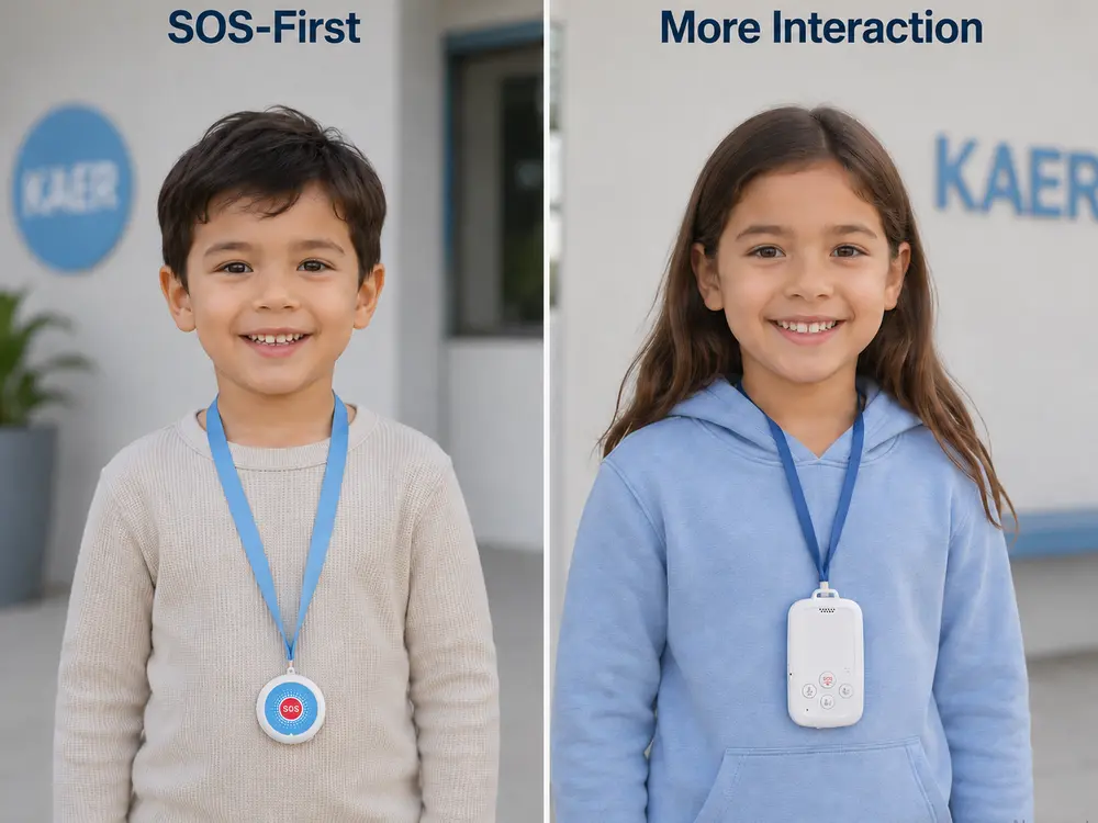 SOS-first personal safety tracker and multi-function 4G tracker phone for different interaction levels.webp
