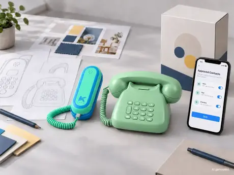 KS21 and KS22 hardware platforms for launching a screen-free kids phone brand.webp