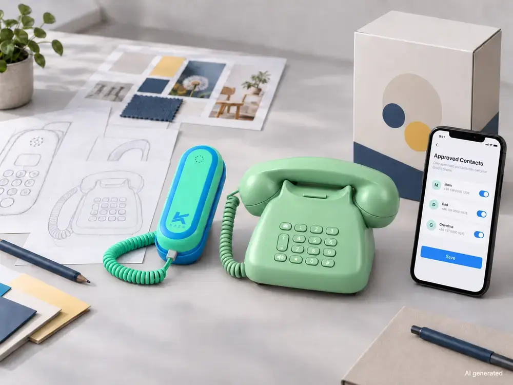 KS21 and KS22 hardware platforms for launching a screen-free kids phone brand.webp
