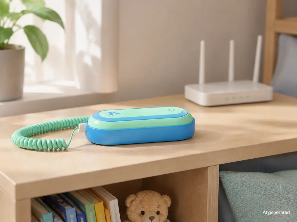 KAER KS20 operating independently through a home Wi-Fi network