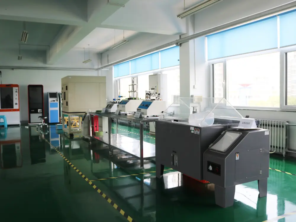 KAER in-house laboratory for product testing and pre-compliance evaluation of customized communication devices.webp